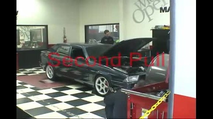 alfa 75 3.0 24v V6 Milano on dyno