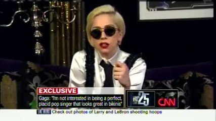 Lady Gaga Full Interview On Larry King Live 06 01 2010 (part 2) 