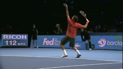 Roger Federer - Slow Motion Serve