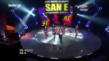 San E ft. Min [ Miss A ] - Tasty San ~ Music Bank - sep. 17.10