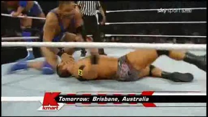 Raw 4/7/11 - Santino & Kozlov vs. the New Nexus