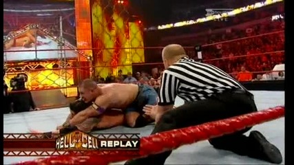 Hell in a Cell John Cena vs Wade Barret Cena Wins Nexus Disband Barret Wins Cena joins Nexus Part 3 