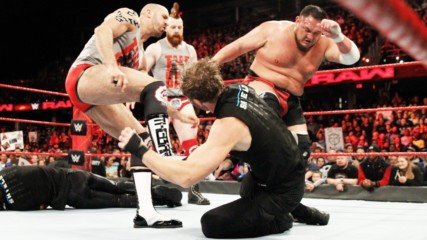 The Shield brawl with Samoa Joe, Sheamus and Cesaro: Raw, Dec. 11, 2017