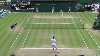 Hd Federer vs Safin 2008 Wimbledon Sf. 