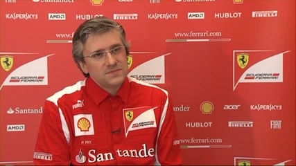 F1 2012 - Ferrari F2012 launch - Interview Pat Fry
