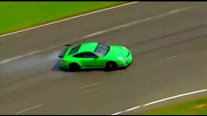 118 Fifth Gear - Porsche Gt3 Rs Vs. Gt3 Cup Car