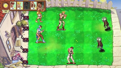 Street Fighter Vs. Plants Vs. Zombies