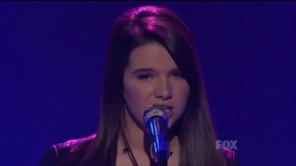 Katie Steven - Big Girls Don`t cry ( American Idol S9 Top 11) 