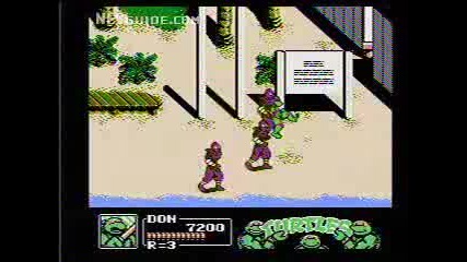 Teenage Mutant Ninja Turtles 3 - Nes Gameplay