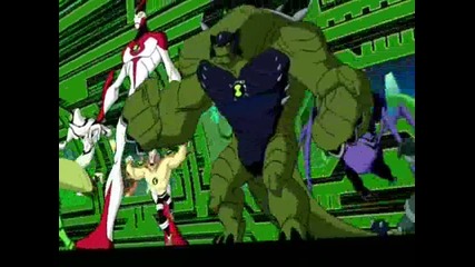 Ben10 Ultimate Alien S2e10 Ben 10,000 Returns - част 1