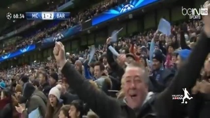 Манчестър (сити) - Барселона 1:2 - (champions League)