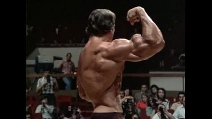 Арнолд Шварценегер показва тяло! Мистър Олимпия 1975