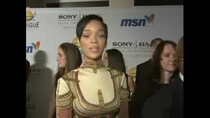 Rihanna @ The Clive Davis Pre Grammy Party