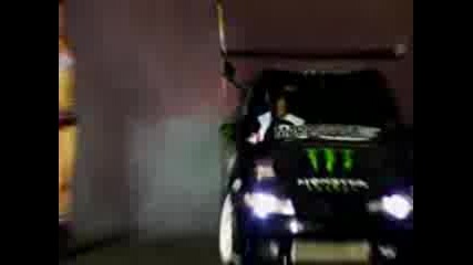 Monster Energy Team Triple Black -drifting Girls and Monster