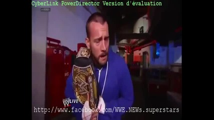 Cm Punk Замръзва От Стах