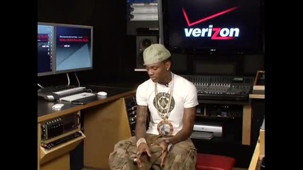In the Verizon Mobile Recording Studio with Soulja Boy Tell Em 