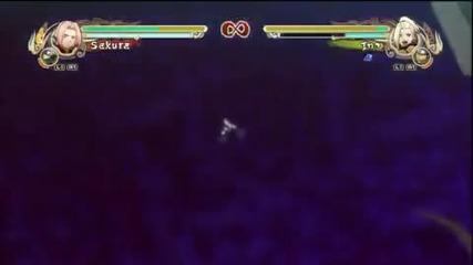 Naruto Ultimate Ninja Storm - Sakura vs. Ino Hd