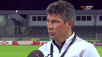 Краси Балъков: Няма несправедлив резултат, важно е да не допускаме голове