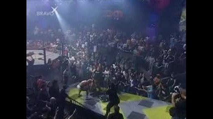 T N A Genesis 2005 - Team 3 D and Rhyno vs A M W and Jeff Jarrett