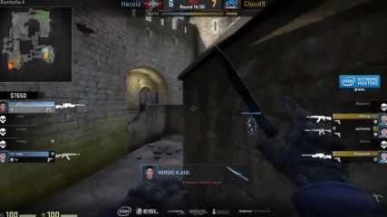 CS_GO - Cloud 9 vs. Heroic Cbblestone - Група B - IEM Katowice 2017