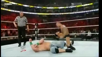 Wwe Night Of Champions 2009 John Cena Vs Randy Orton Vs Triple H Wwe Championship The Last Part 3