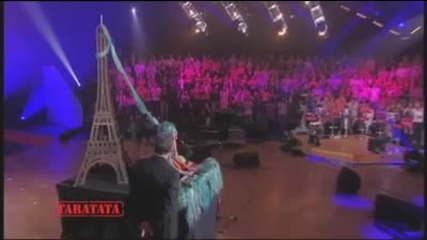 Lady Gaga on Taratata - Hair Performance (2011)