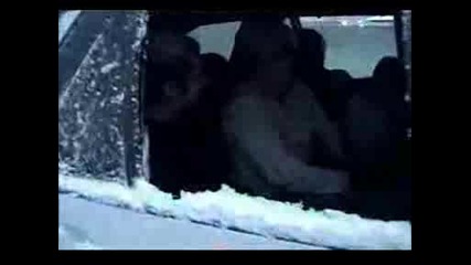 Bmw X5 Snow Drifting