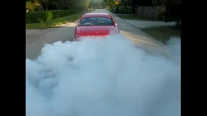 Volvo v8 burnout p1800