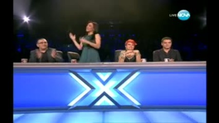 X Factor Bulgaria Bogomil (lady Gaga) Bad Romans 22.11.2011