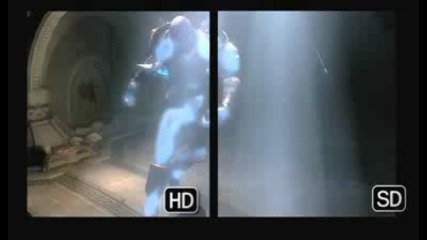 God of War сравнения Sd vs Hd