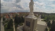 Град Хасково- Заснет от високо 2013 год.