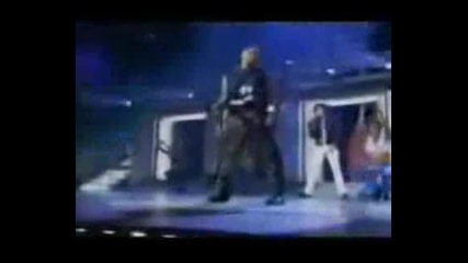 Usher Vs. Michael Jackson - Танца на робота