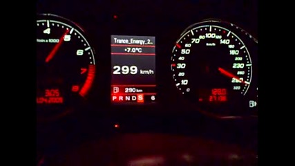 Audi Rs6 вдига 306 km/h