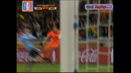 Uruguay - Netherlands 0 - 1 (1 - 1, 6 7 2010) 