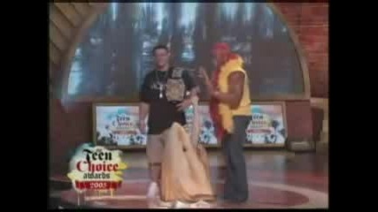 John Cena And Hulk Hogan На Teen Choice Awards