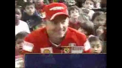 Kimi Raikkonen At Coronation School.avi
