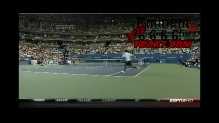 Роджър Федерер Показва Невероятните Си Умения 