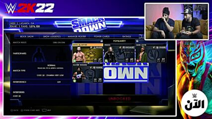 صراع العروض في WWE 2K22 .. من الأفضل؟ - الحلقة الأولى