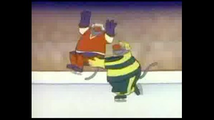 Sports Cartoon - Funny Hockey