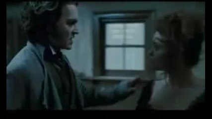 Johnny Depp Singing Epiphany in Sweeney Todd [interview]