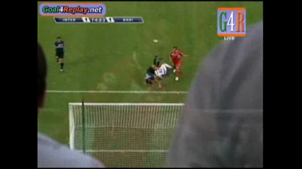 Inter - Bari 1 - 1 (1 - 1,  23 8 2009)