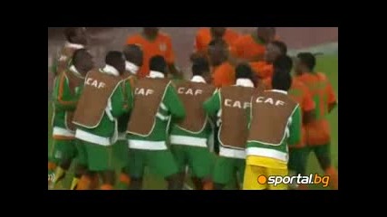 8.2.2012 Замбия-гана 1-0 Кан 1/2 финал
