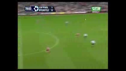 Xabi Alosno - Liverpool Много красив гол