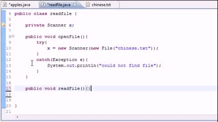 Java Programming Tutorial - 81 - Reading from Files