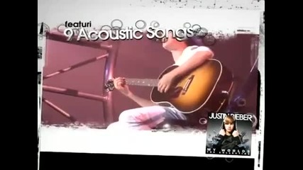Рекламата на албум на Justin Bieber - My Worlds Acoustics 
