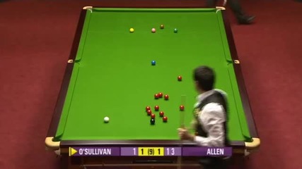 Snooker Welsh Open 2010 Quarter Final Ronnie O Sullivan vs Mark Allen Част 3 