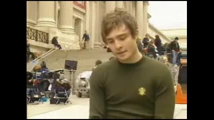 Ed Westwick Talks About Chuck Bass