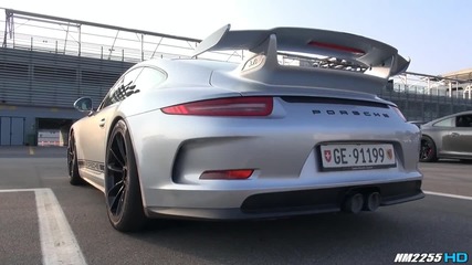 Porsche 991 Gt3 with Cargraphic Exhaust Loud Sound!