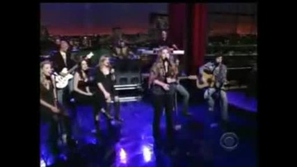 Kelly Clarkson Already Gone Live David Letterman