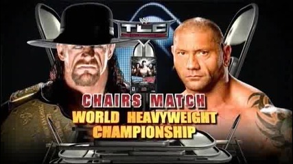 Официалните мачове за турнира T L C ( tables, ladders and chairs ) 